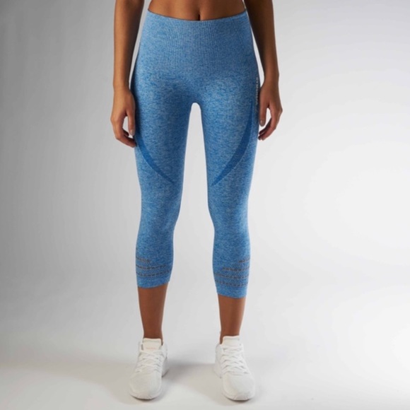 GYMSHARK Cropped Seamless Leggings (Size S) - Picture 5 of 6